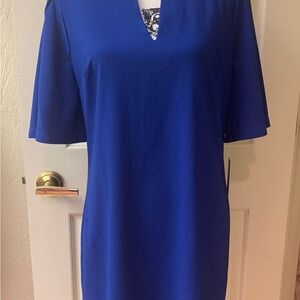 Tash & Sophie Blue Midi Dress